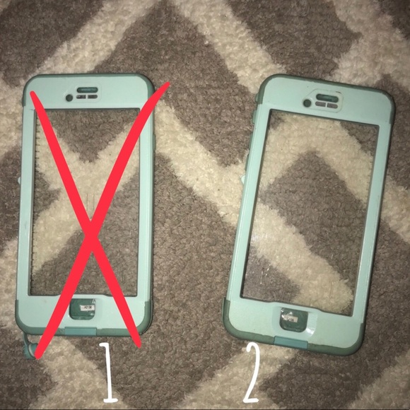 Teal Nuud Lifeproof Case 6/6s: ONE LEFT - Picture 6 of 7